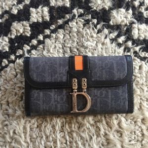 Christian Dior Monogram Flight Collection Wallet